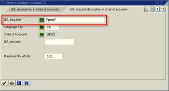 FV50 Park General Ledger GL Account Documents JVs